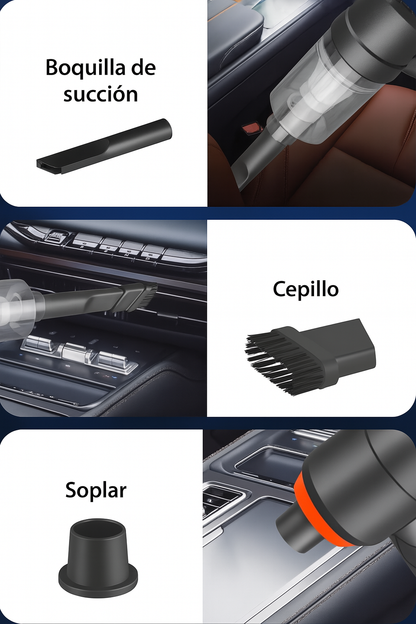 Aspiradora Portatil Con Soplador