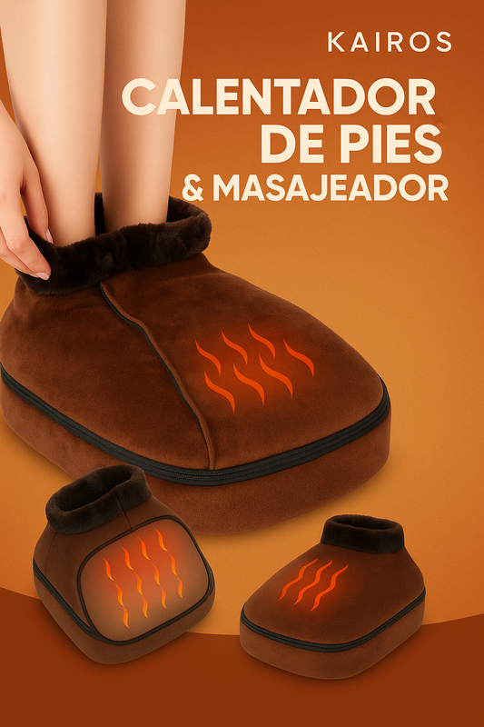 CALENTADOR DE PIES Y MASAJEADOR