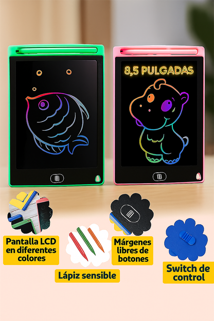 TABLET DE DIBUJO LCD DE 8.5 PULGADAS PARA NIÑOS Y NIÑAS