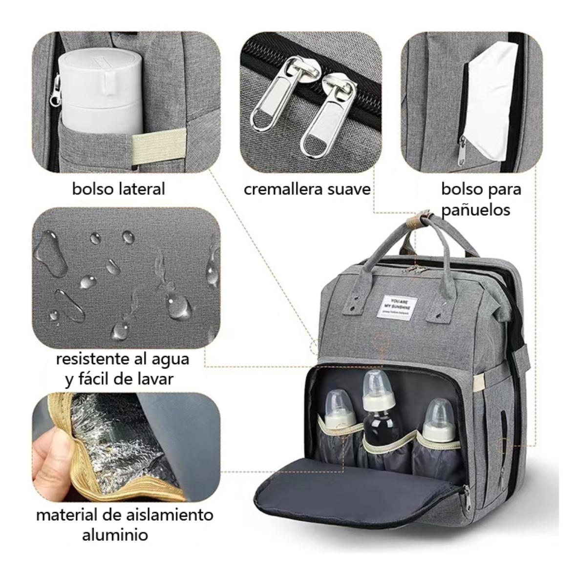 Mochila Cuna 3 en 1 para Bebés